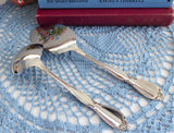 Oneida Chatelaine 1970s Gravy Ladle Pie Server Vintage Stainless Floral Serving Pieces