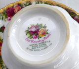Cup And Saucer Old Country Roses Royal Albert Seconds English Made 1974-1992