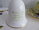 Dark Pink Rose Hostess Bell England Wendy Cussons Rose 1970s Bone China Danbury