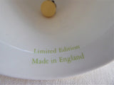 Dark Pink Rose Hostess Bell England Wendy Cussons Rose 1970s Bone China Danbury