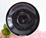 Black Pink Rose Cup And Saucer Royal Albert Masquerade 1970s English Bone China