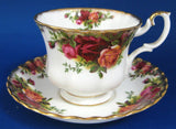 Old Country Roses Royal Albert Cup and Saucer English Made 1974-1992