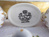 Royal Grafton Malvern 4 Piece Salt Pepper Mustard 1970s Cruet Set Condiments