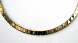 Necklace 1970s Sterling Silver Gold Overlay Vermeil 24 Inch Chain Necklace Italy