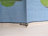 Wood Ducks Dish Towel Tea Towel Water Lilies 1970s Signed Dunmoy Irish Linen