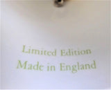 Diorama Rose Yellow Rose Hostess Bell England 1970s Bone China Danbury