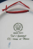 Plate Bing And Grondahl 1971 Christmas At Home Mother And Child At Piano Blue