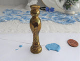 Wax Stamp Thistle Finial English Brass Initial M Seal 1920s Elegant Correspondence