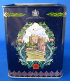 Tea Tin Queen Elizabeth II Silver Jubilee Jackson's of Piccadilly Souvenir Tea Canister