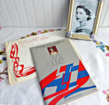 Queen Elizabeth II Book Silver Jubilee Royal Visit To Canada 1977 Program