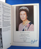 Queen Elizabeth II Book Silver Jubilee Royal Visit To Canada 1977 Program
