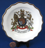 Royal Stafford Dish Queen Elizabeth II Silver Jubilee Original Box 1977 Souvenir Plate