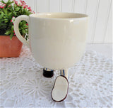 Walking Ware Mug Queen Elizabeth II 1977 Silver Jubilee Black Shoes Carlton Ware Iconic
