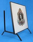 Queen Elizabeth II Tile Silver Jubilee 1977 Napkin Holder England Royal Memorabilia