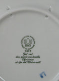 Bing And Grondahl Christmas 1975 Christmas At The Water Mill Annual Plate Blue