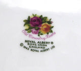 Oval Vegetable Royal Albert Old Country Roses 9 Inch Serving Bowl 1980s