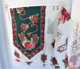 Fabric Panel A Christmas Gathering Runner Xmas Appliques Cut And Sew Hallmark