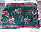 Fabric Panel A Christmas Gathering Runner Xmas Appliques Cut And Sew Hallmark