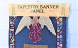 Angel Joy Tapestry Banner Holiday Decor Unopened Christmas No-Sew Panel 1980s