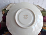 Lenox Fruits Of Life Cup And Saucer Embossed Fruit White And Gold 1980s