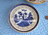 Booths Real Old Willow Tea Pot Stand Teapot Trivet Shortbread Dish 1980s Royal Doulton