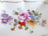 Dish Pair Royal Crown Derby Derby Posies 1980s Ring Dish Trinket Teabag Caddy