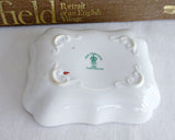 Dish Pair Royal Crown Derby Derby Posies 1980s Ring Dish Trinket Teabag Caddy