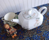 Teapot Fruit Garden Villeroy And Boch Large Bavarian Porcelain 1980s Heinrich