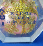 Boxed Pink Mouth Blown Glass Christmas Tree Ornament W Germany Inge Glas