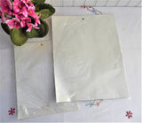 Unopened 1980s Lace Applique Pairs Lace Inset White Pearls Lace Collar Crafts