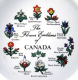 Dish Provincial Flowers Emblems Of Canada Prince William Ware 1980s England