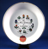 Dish Provincial Flowers Emblems Of Canada Prince William Ware 1980s England