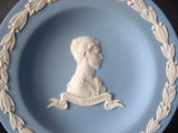 Plate Pair Charles Diana Royal Wedding Wedgwood Blue Jasperware 1981