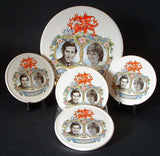 Royal Wedding Princess Diana Charles Tea Tile And Coasters 1981 Photos Boxed Set
