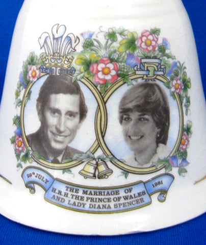 Hostess Bell 1981 Royal Wedding Prince Charles and Princess Diana Di Dinner Bell