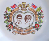 Royal Wedding Charles And Diana 1981 Pin Dish Tea Bag Holder Royal Souvenir