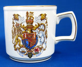 Mug Royal Wedding Prince Charles and Lady Diana Princess Di 1981 Coat Of Arms