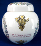 Tea Caddy Charles And Diana Royal Wedding Masons Ceramic 1981