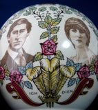 Tea Caddy Charles And Diana Royal Wedding Masons Ceramic 1981