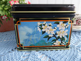 Mandarin Orange Spice Tea Tin 1982 Celestial Seasonings Tea Storage Asian Oranges Geisha