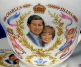 Prince William Birth Charles And Diana Cup And Saucer 1982 Bone China