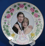 Prince William Birth Plate 1982 Bone China Crown Staffordshire England Royal Commemorative