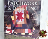 Book American Patchwork Quilting Guide Hardback 1985 Quilting Patterns Quilting Primer Sewing