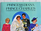 Paper Dolls Book Prince Charles Princess Diana 1985 Engagement Wedding William Harry