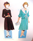 Paper Dolls Book Prince Charles Princess Diana 1985 Engagement Wedding William Harry