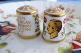 Royal Crown Derby Victoria And Albert Thimbles 150th Anniversary 1837 Coronation