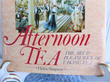London Ritz Book Of Afternoon Tea 1987 Hardback With Dust History Recipes