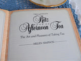 London Ritz Book Of Afternoon Tea 1987 Hardback With Dust History Recipes