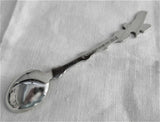 Souvenir Spoon Silver USA Eagle Finial Land Of The Free 1987 Holland