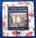 Book Laura Ashley Living Rooms Hardback 1989 Photos English Decor